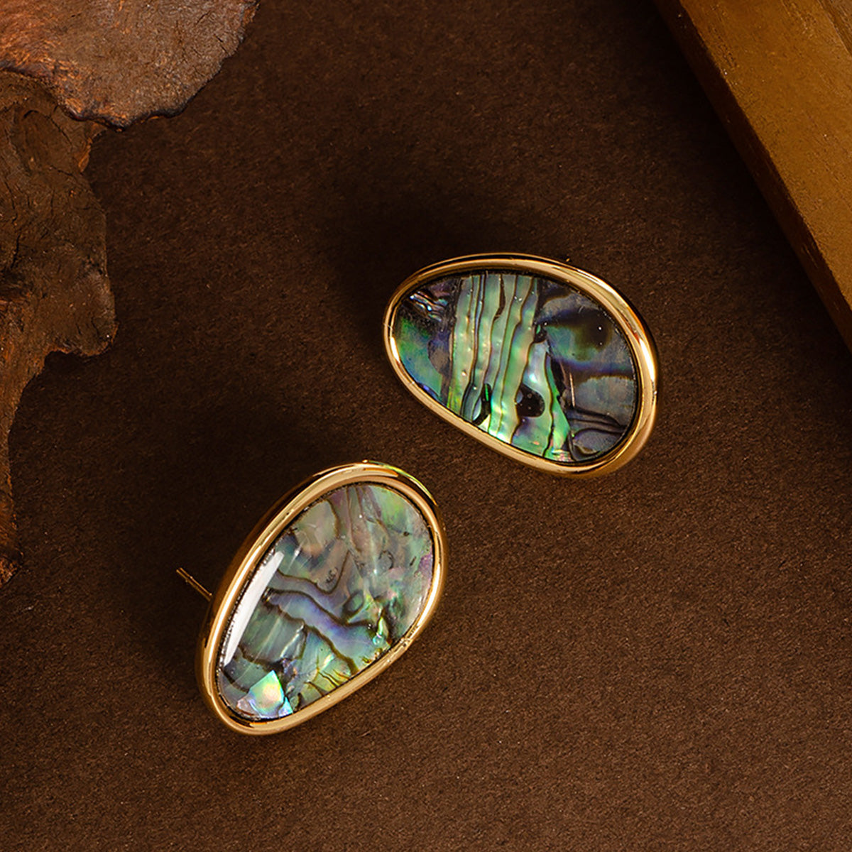 French Light Luxury Fantasy Deep Sea Shell Earrings