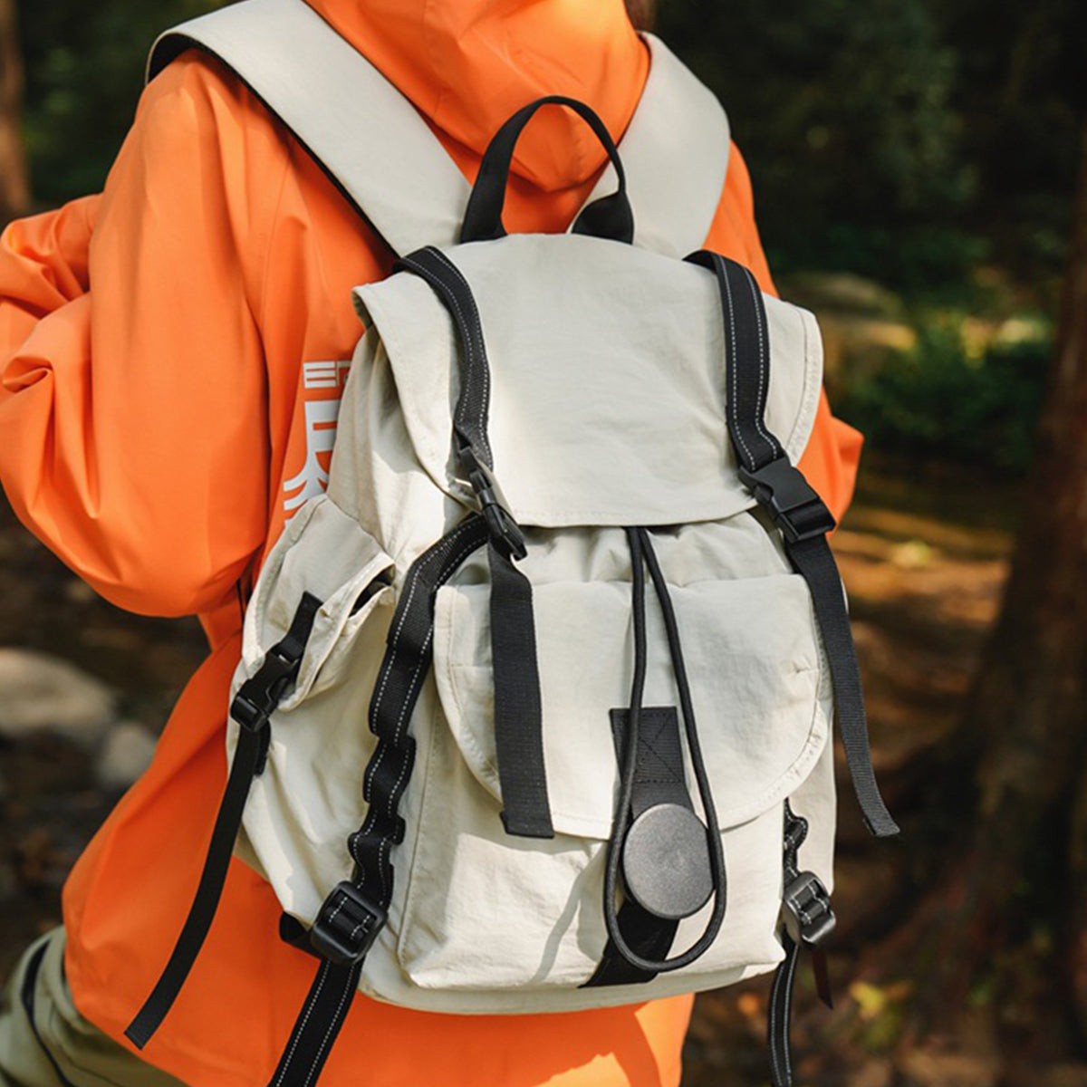 Men Casual Backpack Large Capacity for Camping