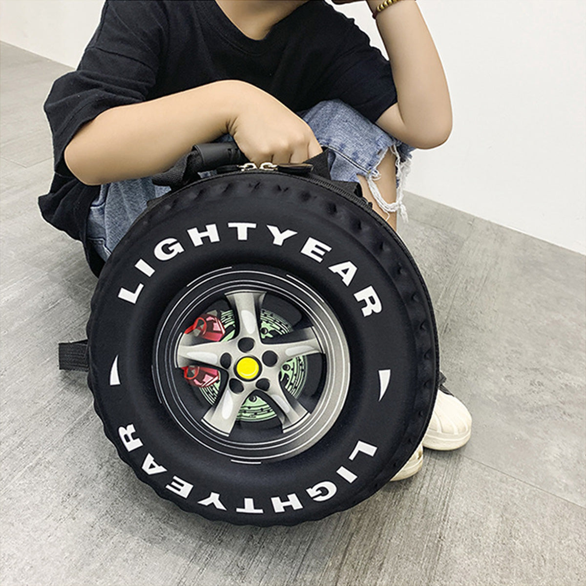 Korean Children's Schoolbag EVA Tire Style Backpack