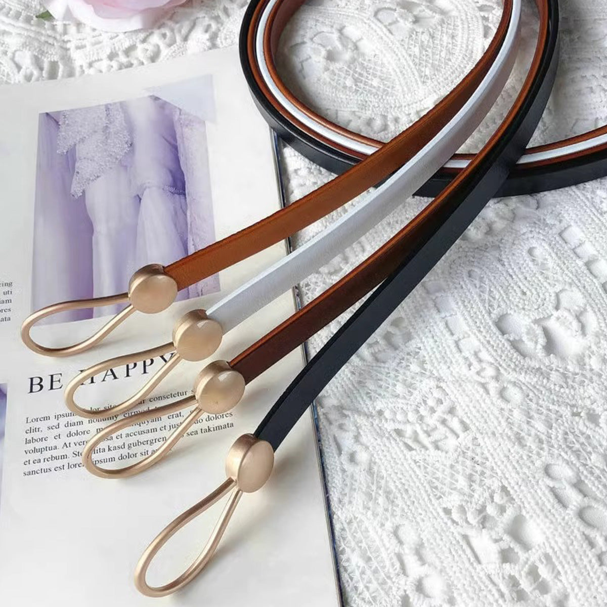 Fashionable Belt for Ladies’ Suits