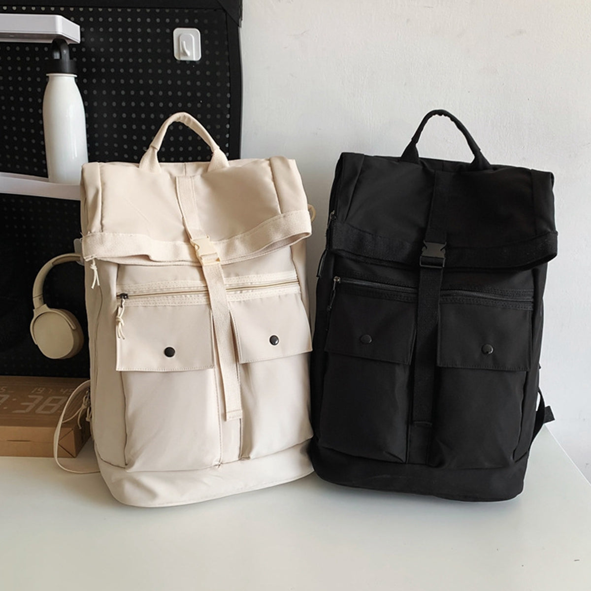 Large Capacity Waterproof Backpack Men Laptop Backpack