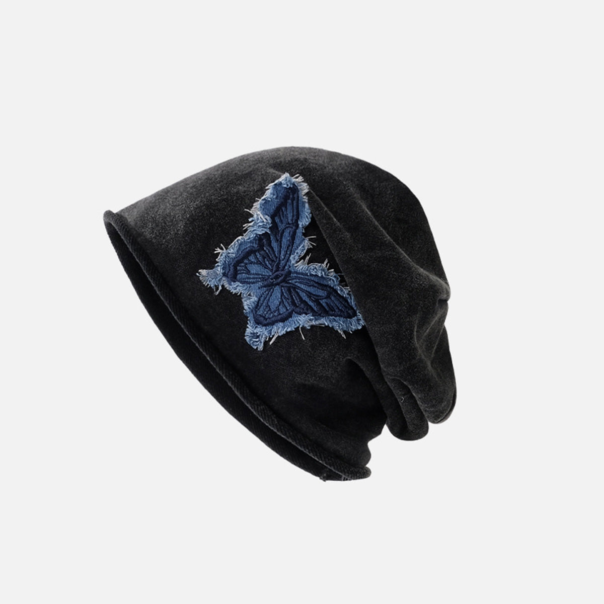 Korean Casual Denim Butterfly Hat