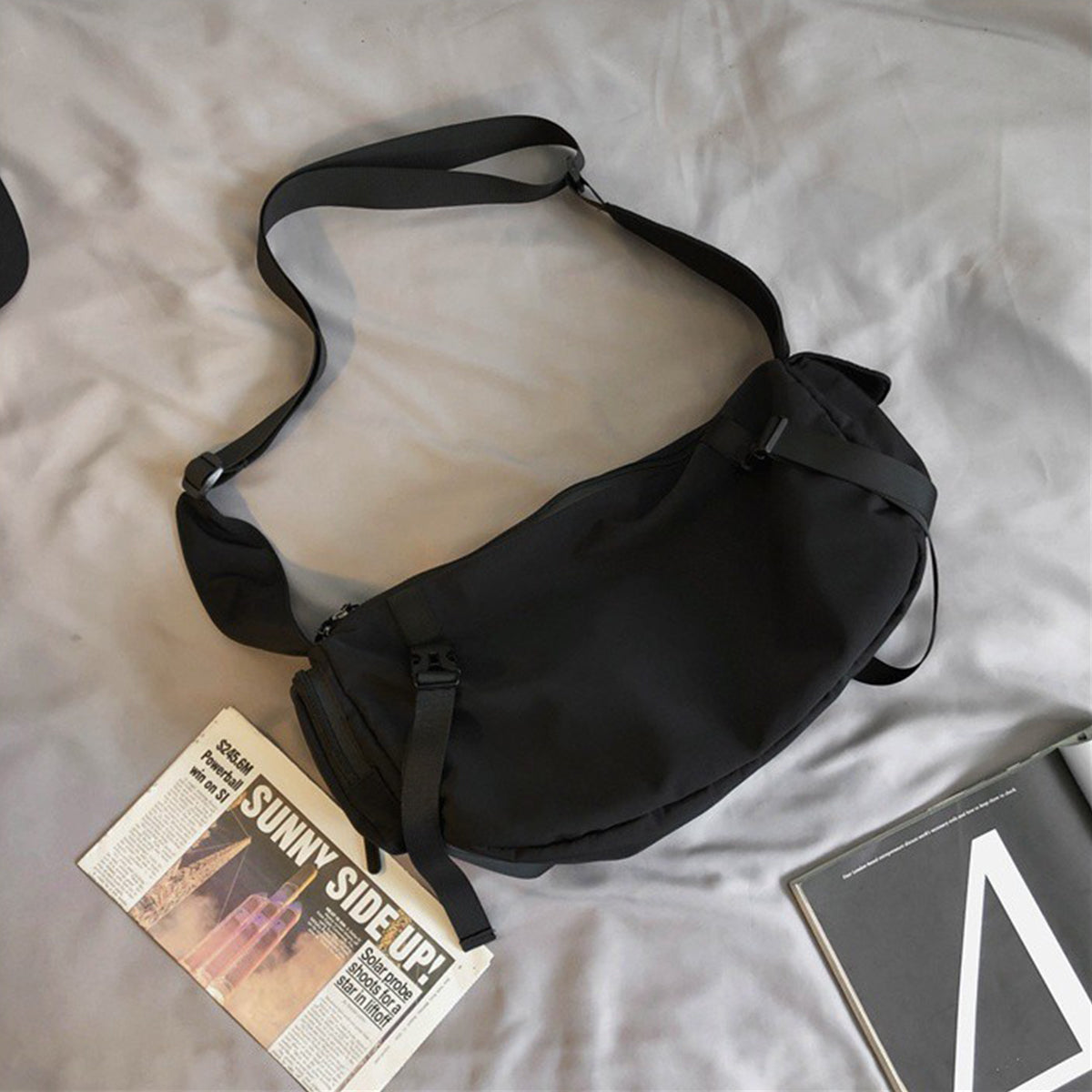Fashion Men Crossbody Bag Casual Shoulder Bag