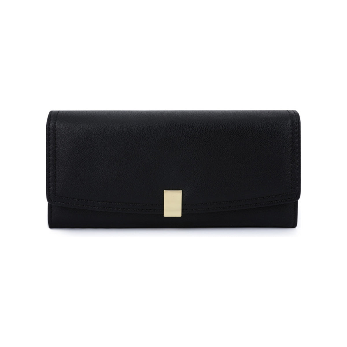 Dark Korean Long Wallet