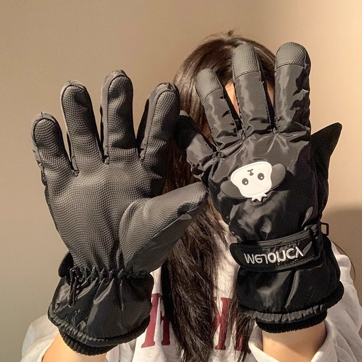 New Style Ski Gloves Windproof Warm Touch Screen Gloves