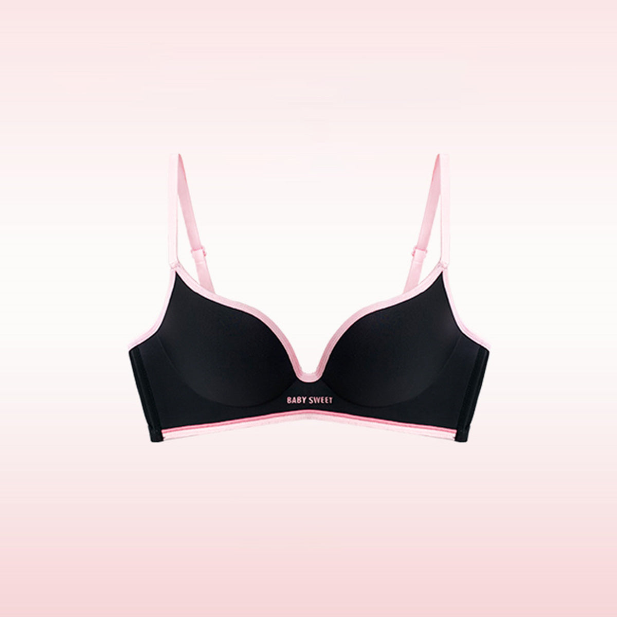 Colorful Jumping Girl Seamless Bra
