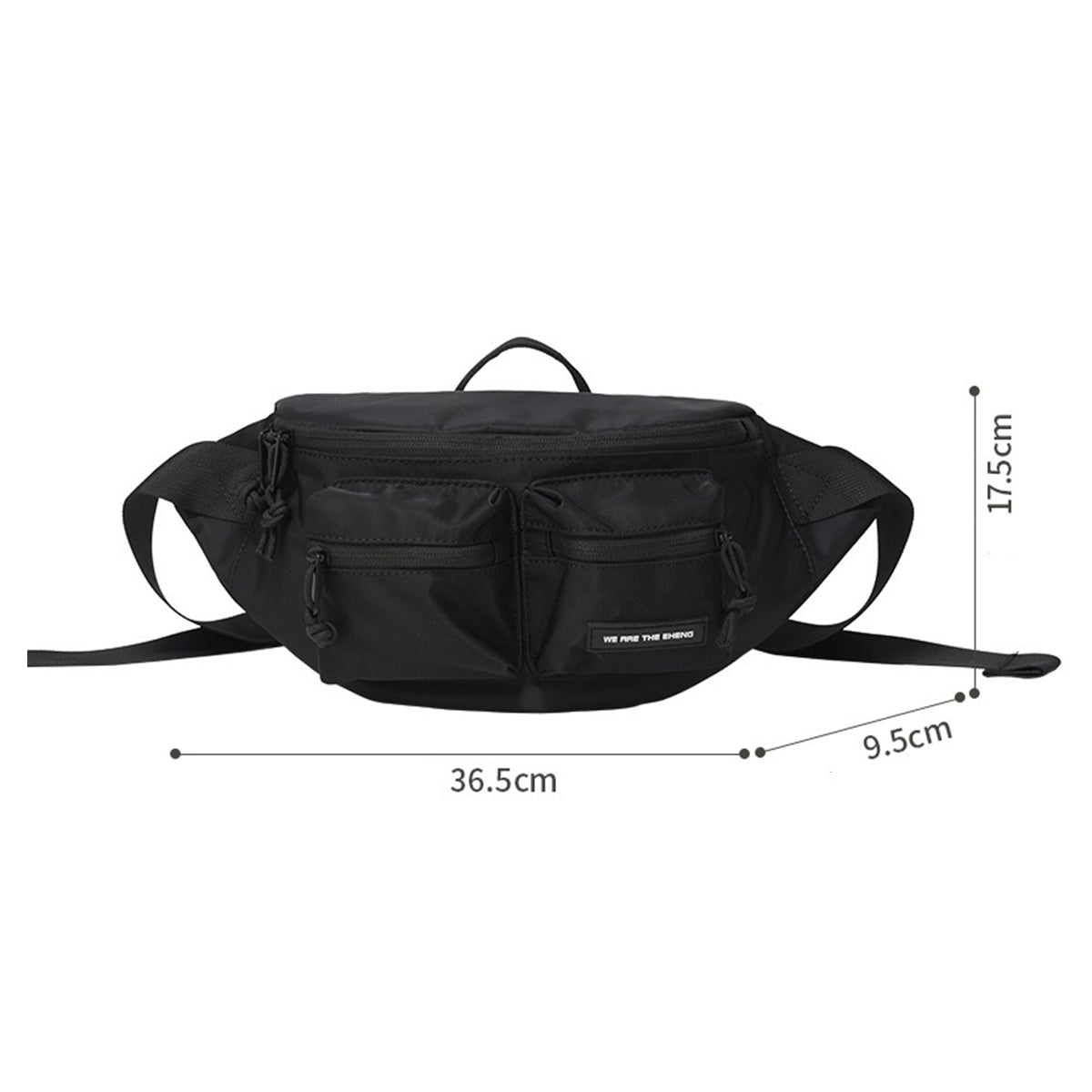 Men Crossbody Bag Trendy Shoulder Bag Sports Chest Bag