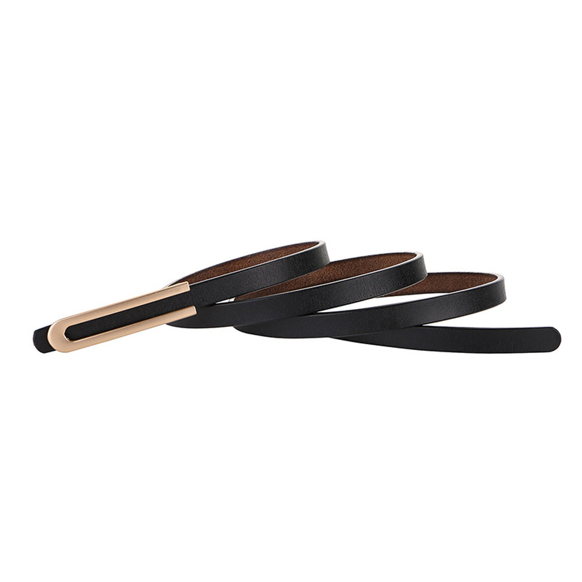 Small Leather Belt for Women's Dress