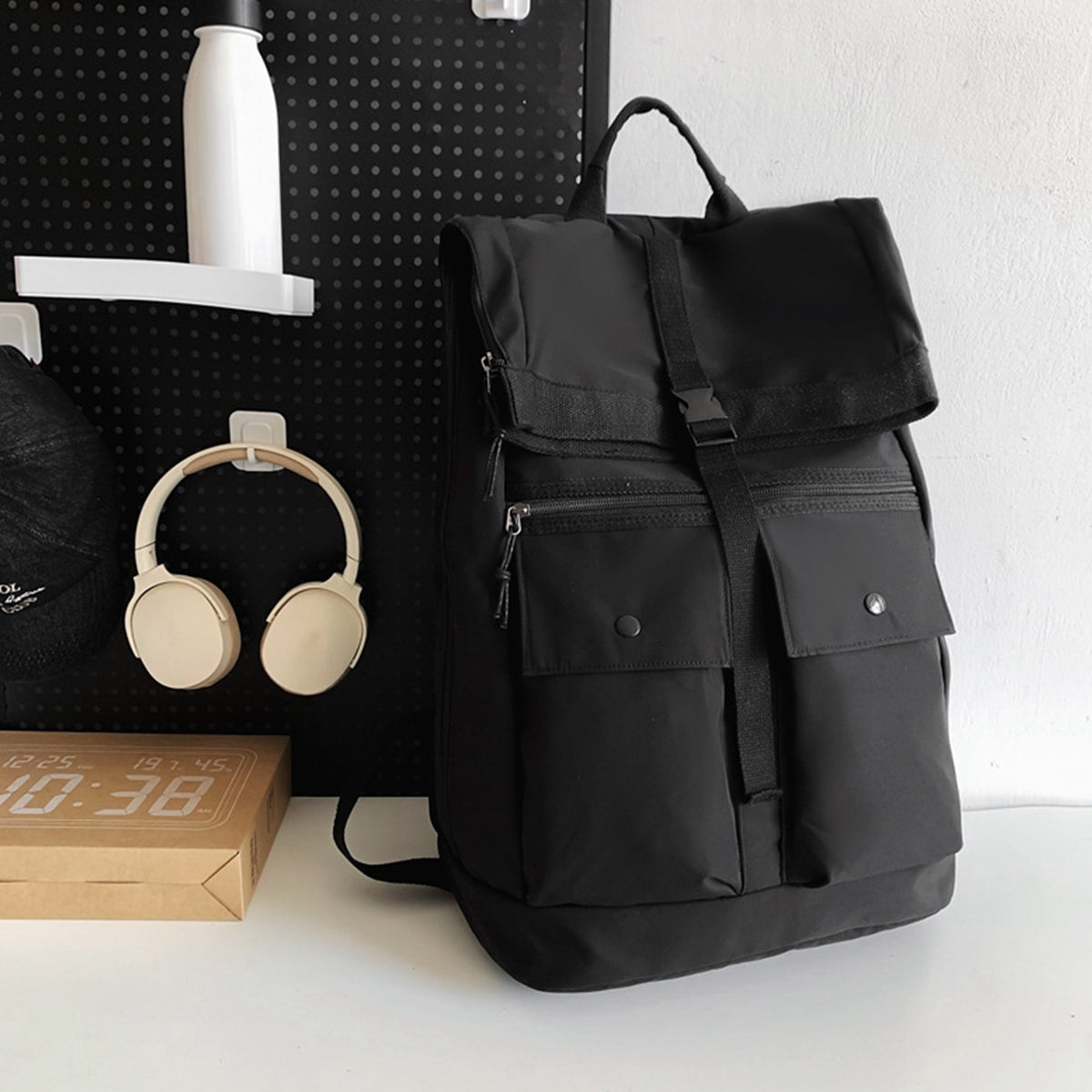 Large Capacity Waterproof Backpack Men Laptop Backpack