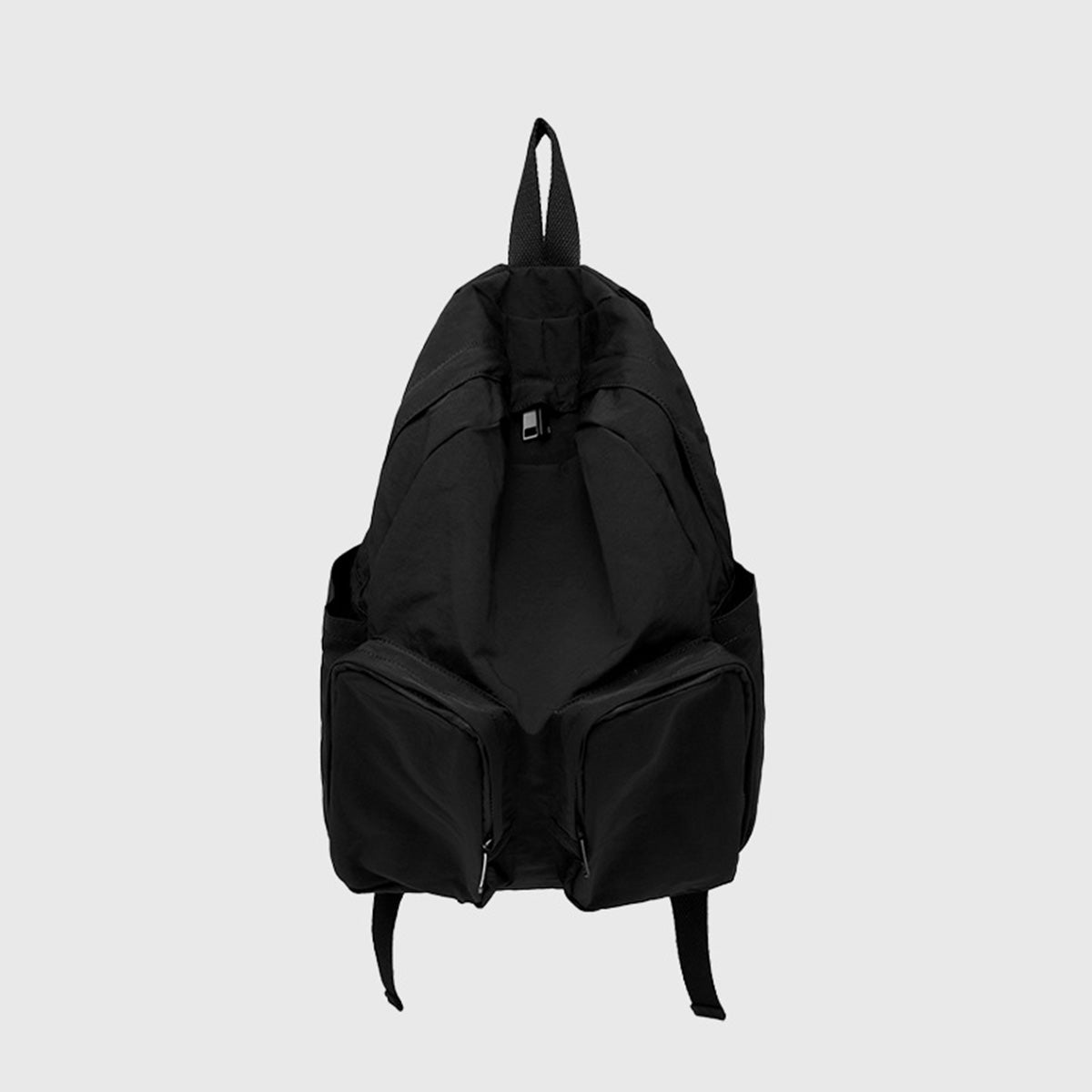 Women's Light Backpack Solid Color Large Capacity School Bag
