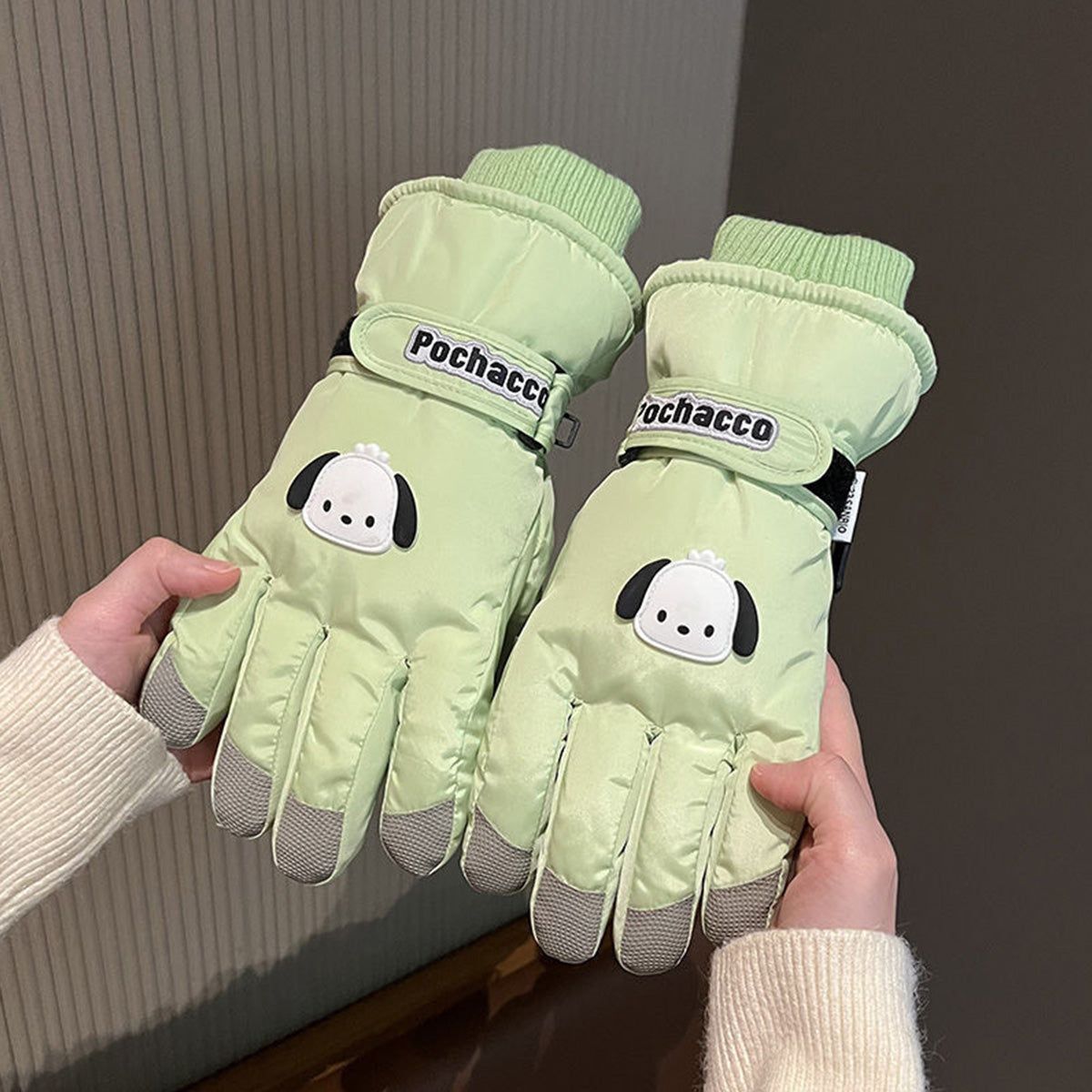 New Style Ski Gloves Windproof Warm Touch Screen Gloves