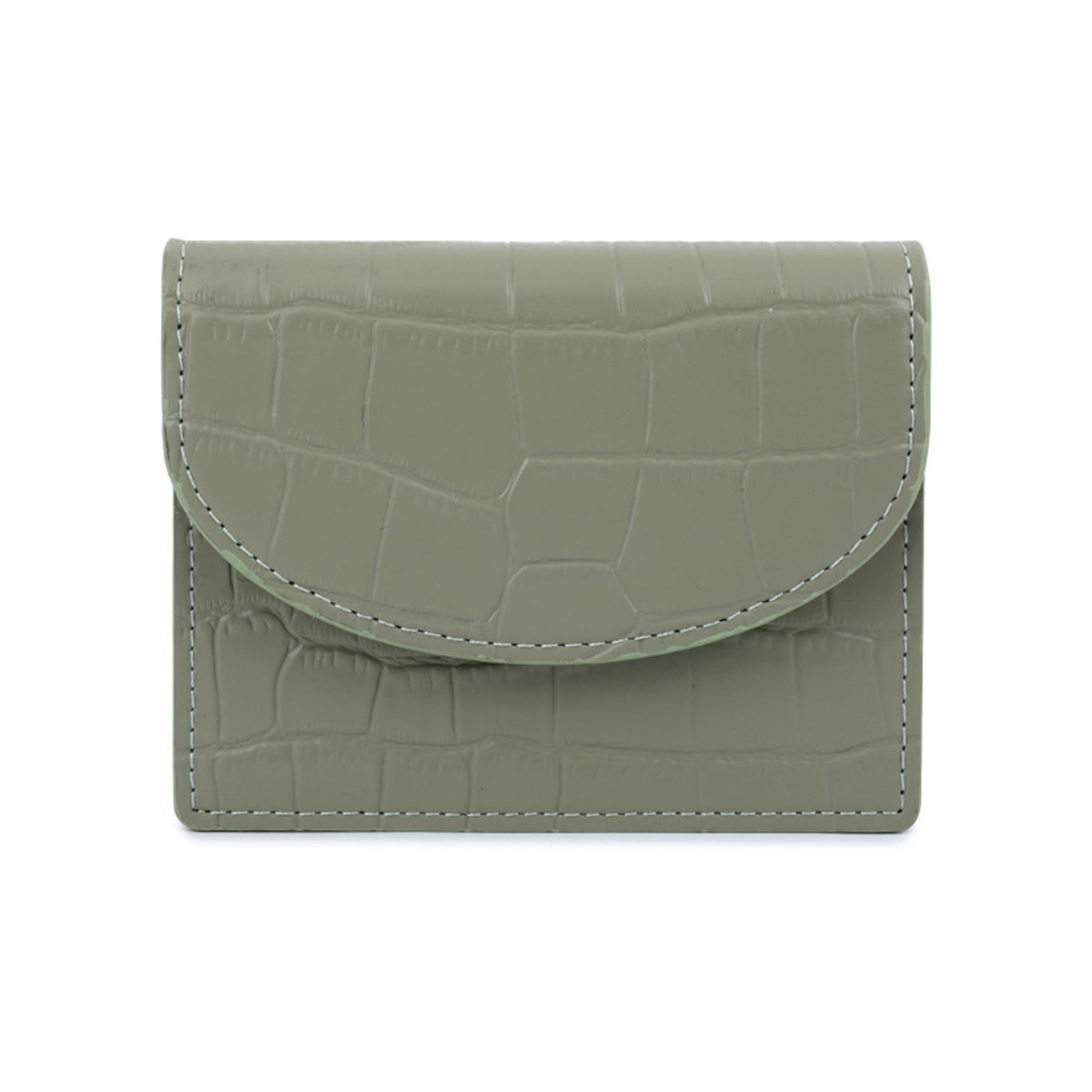 Crocodile Pattern Women Ultra-thin Card Holder