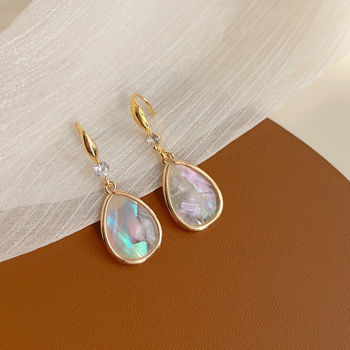 Natural Shell Tassel Earrings