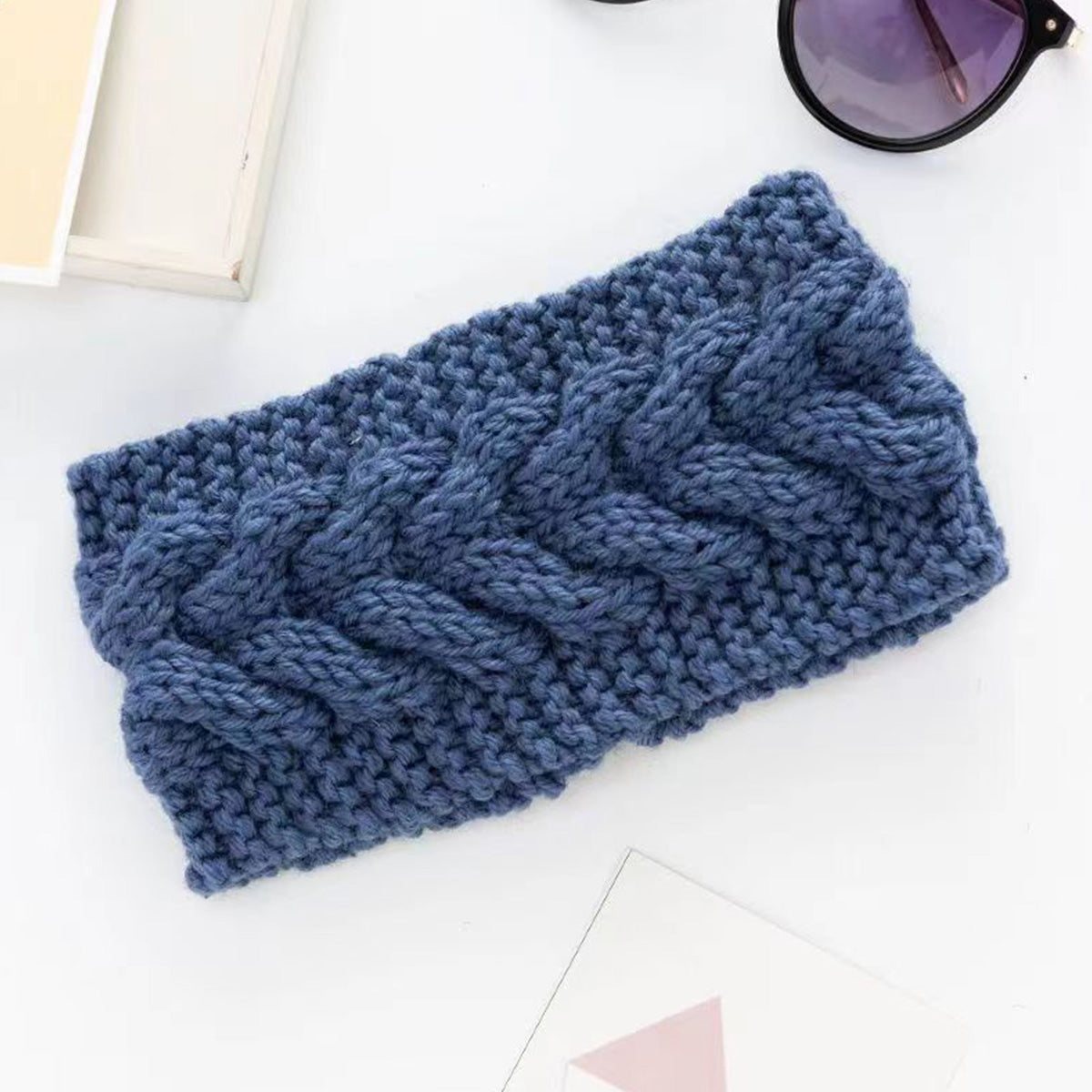 Twisted Knitted Headband Earmuffs Headband