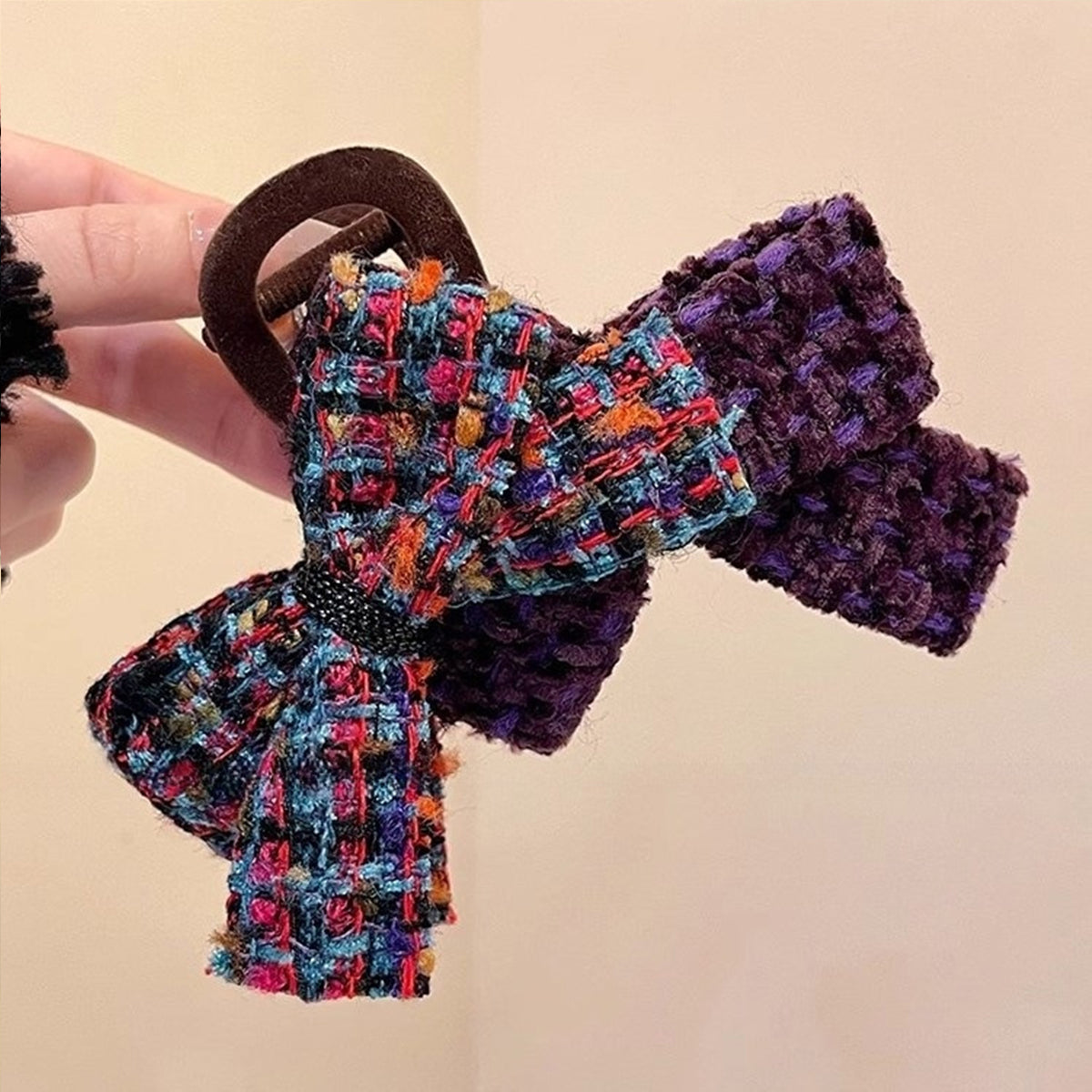 Double Bow Large Hair Clip Hair Accessory
