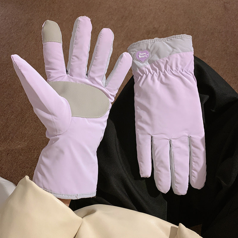 Cycling Cold Protection Plus Velvet Thickening Gloves