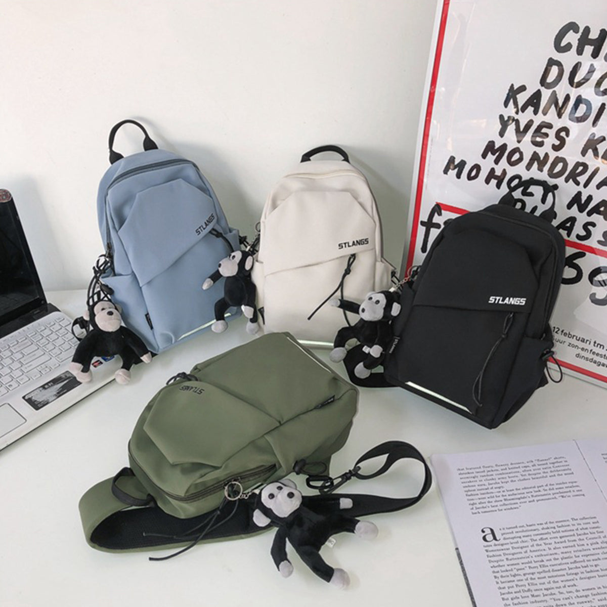 Men Women Crossbody Adjustable Chest Bag