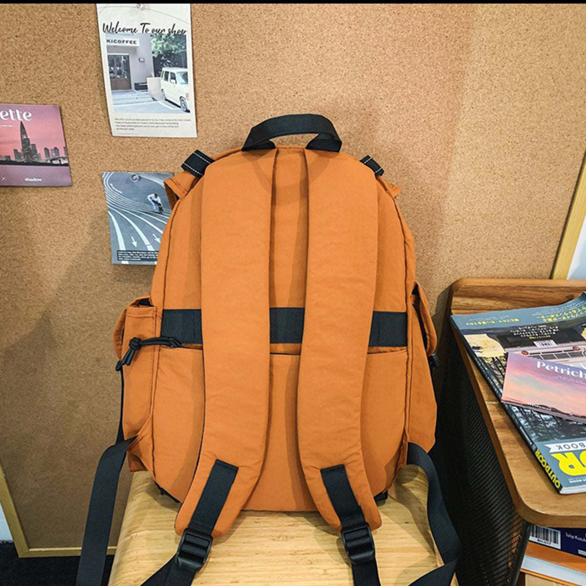 Men Casual Backpack Large Capacity for Camping
