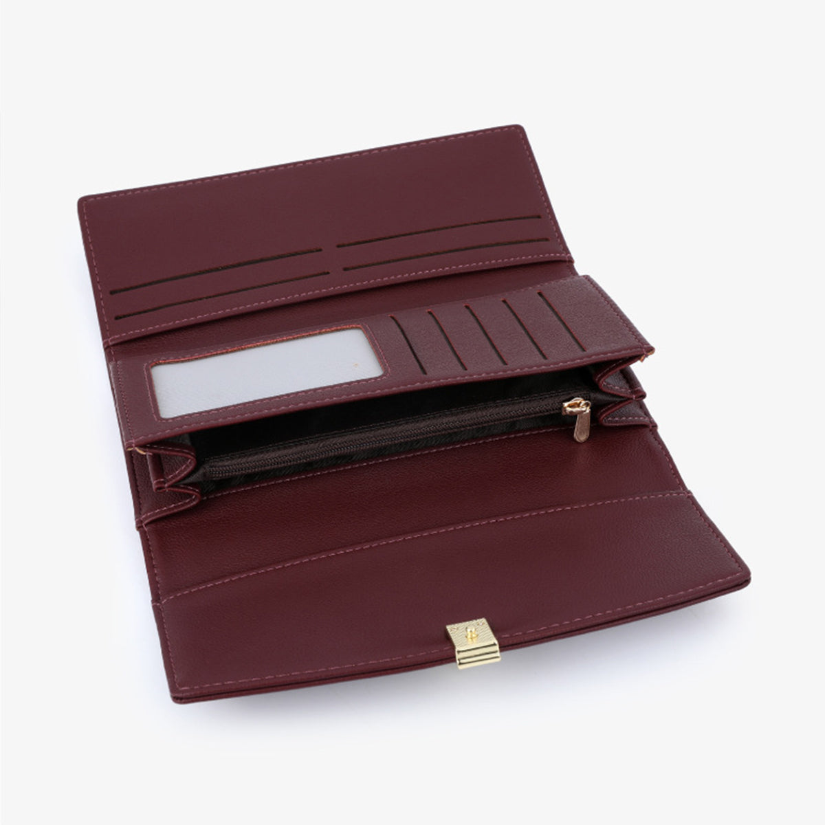 Dark Korean Long Wallet