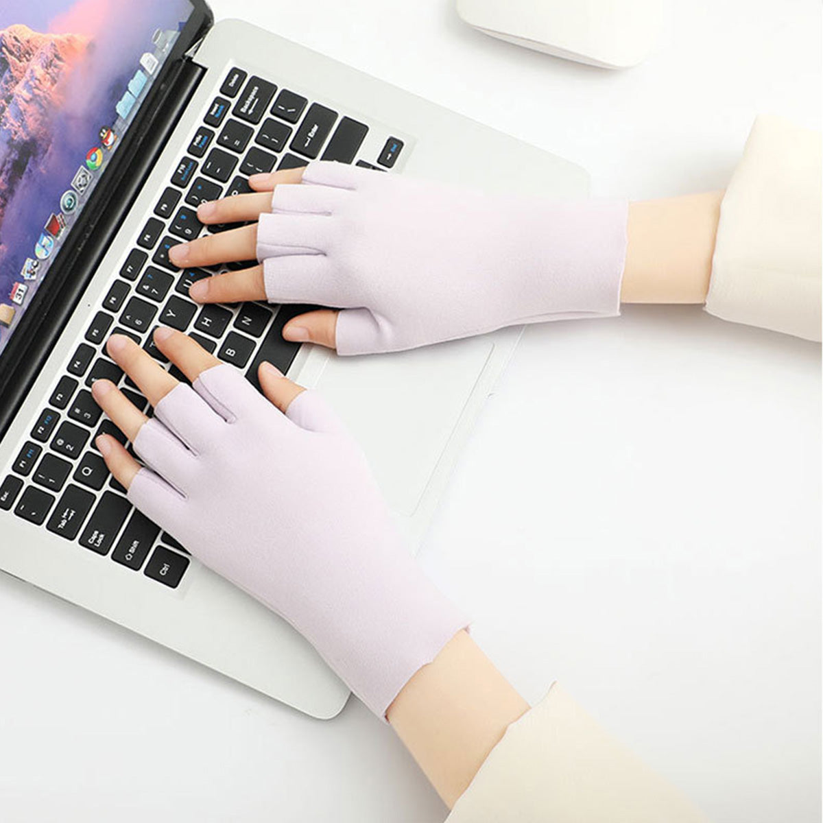 Warm Half-finger Touch Screen Gloves