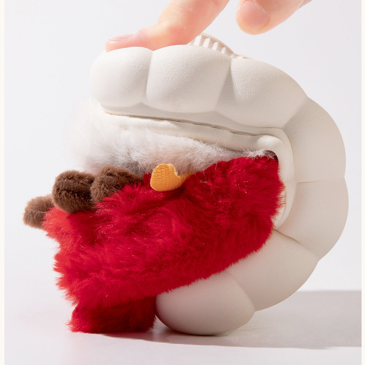 New Olush Thick Cartoon Children's Cotton Slippers