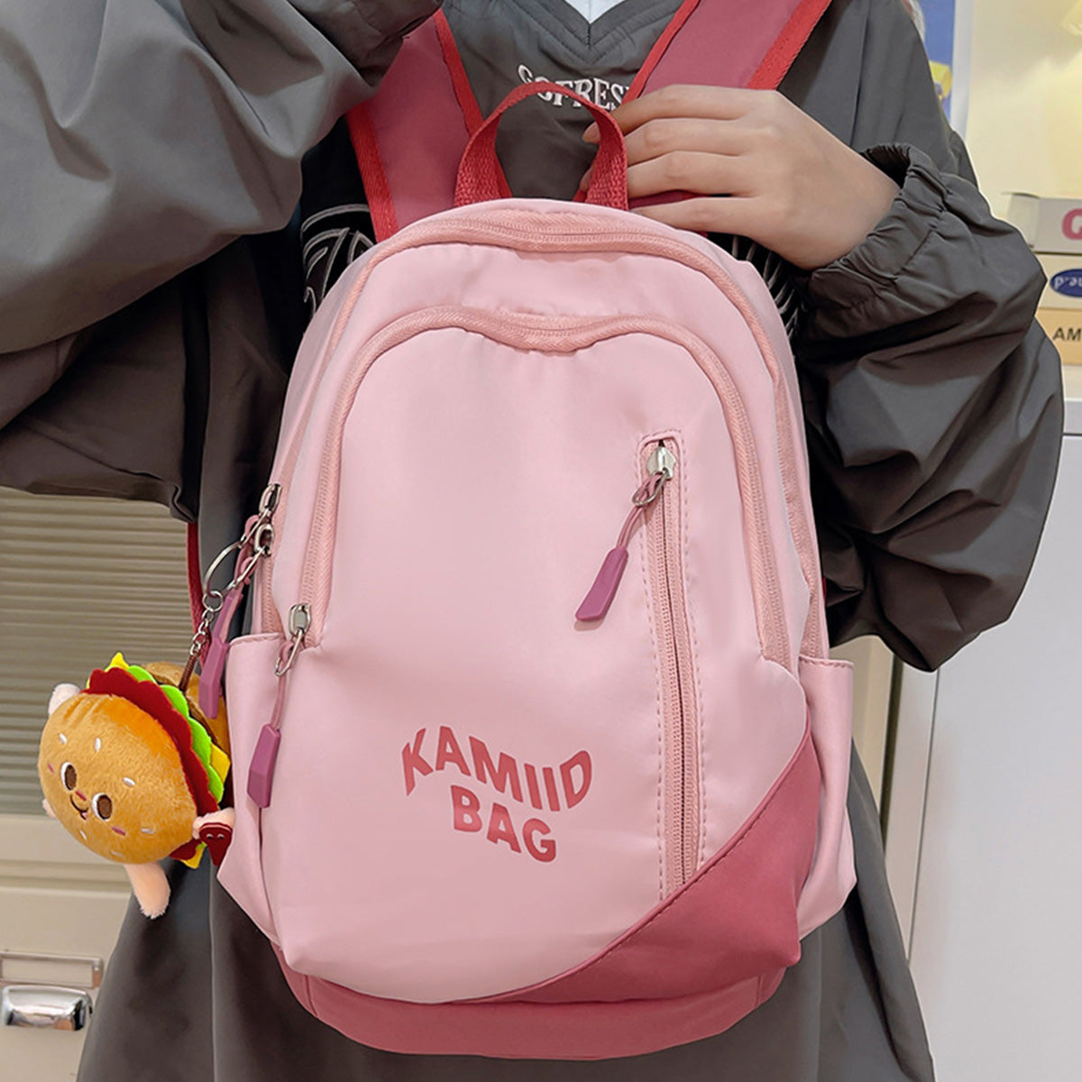 Student Schoolbag Large Capacity High Appearance Backpack