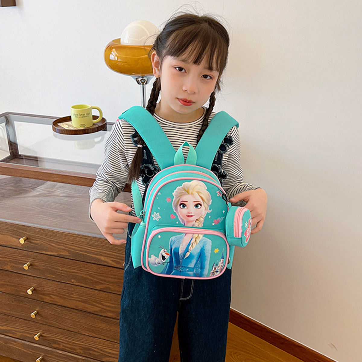 New Children's Schoolbags Cartoon Leisure Backpacks