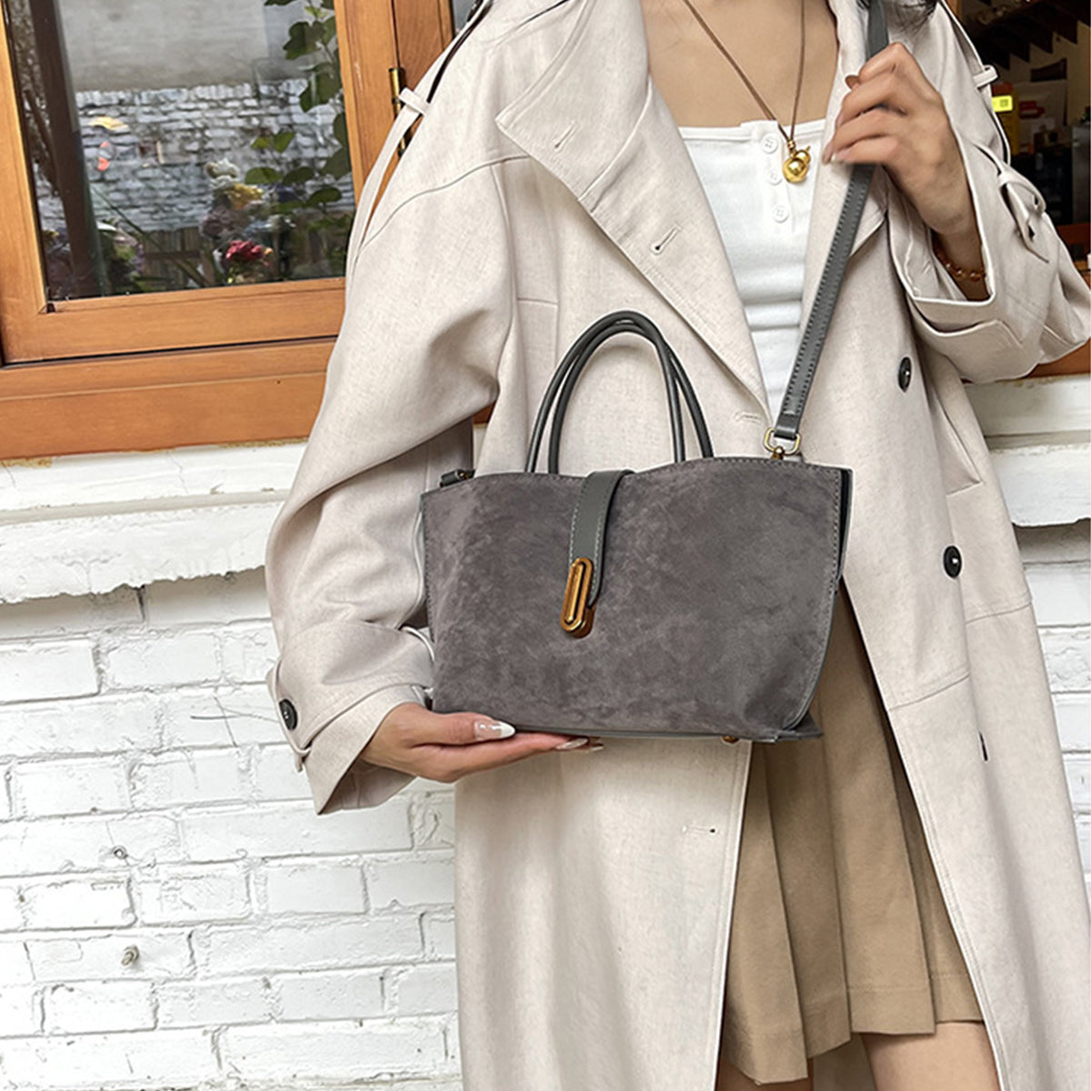 Large Capacity Women Commuter Tote Bag