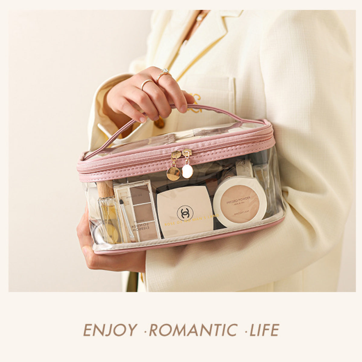 Transparent Waterproof Toiletry bag