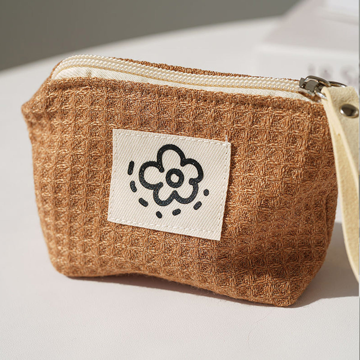 Cute Simple Fresh Flower Coin Purse
