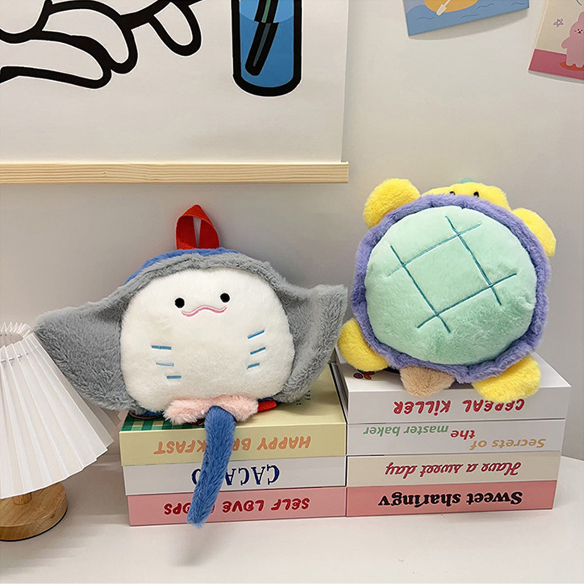 Cute Marine Animal Little Turtle Cartoon Backpack