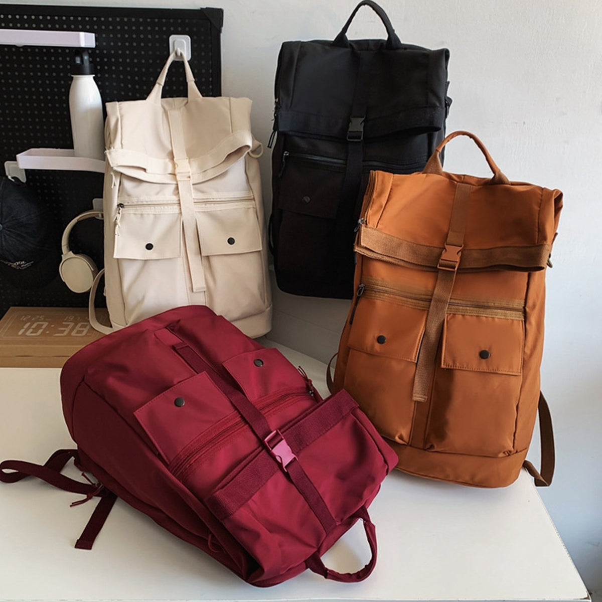 Large Capacity Waterproof Backpack Men Laptop Backpack