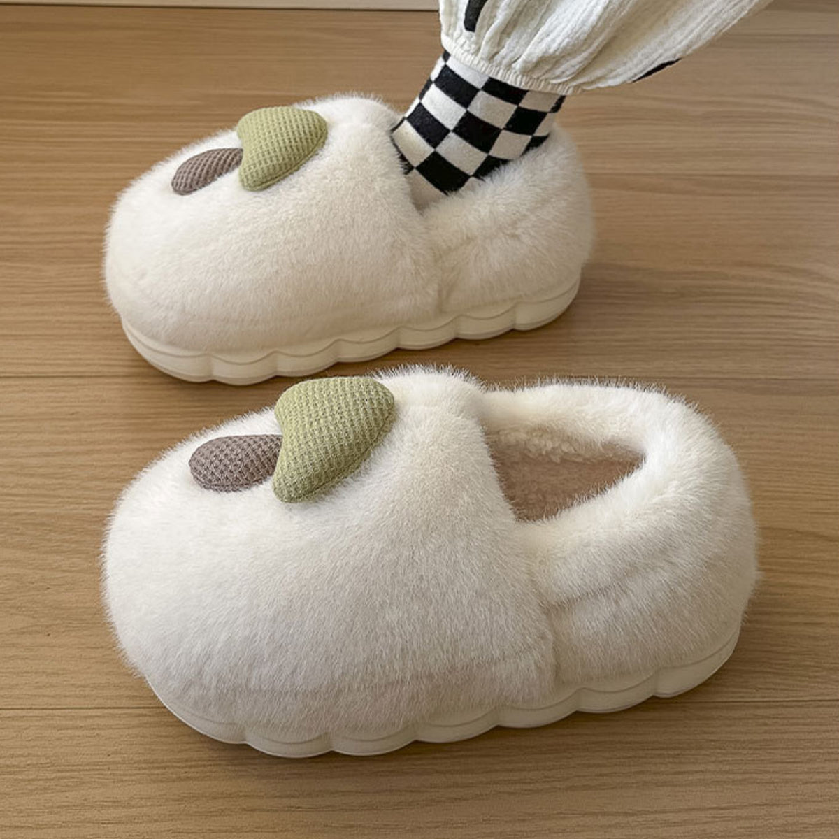 Cotton Slippers for Winter Warmth