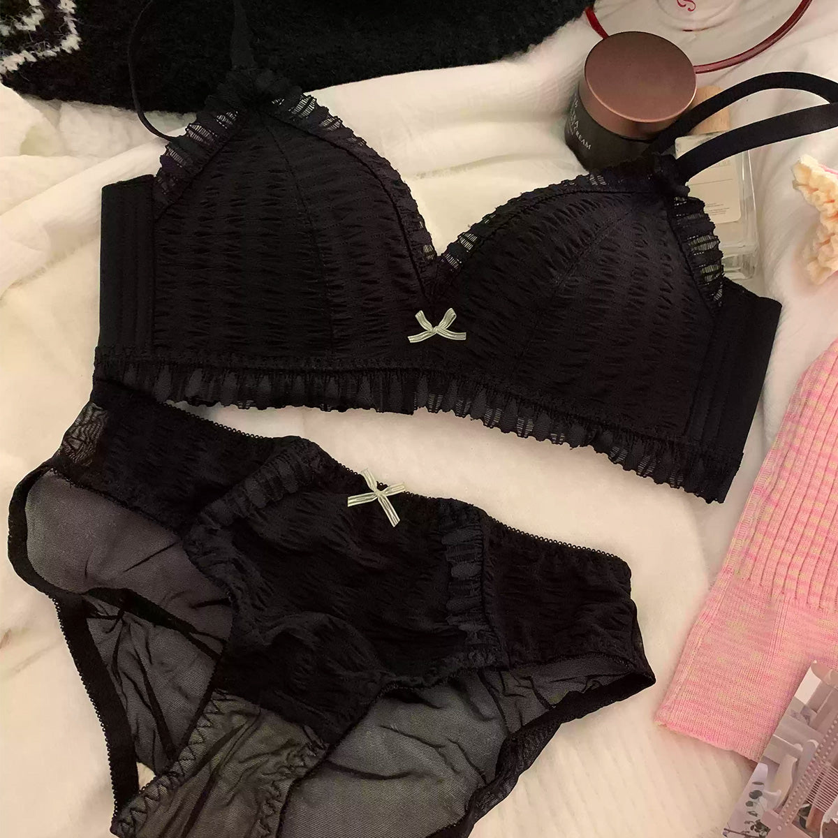 New Style Underwear for Women Push-up Bra Set