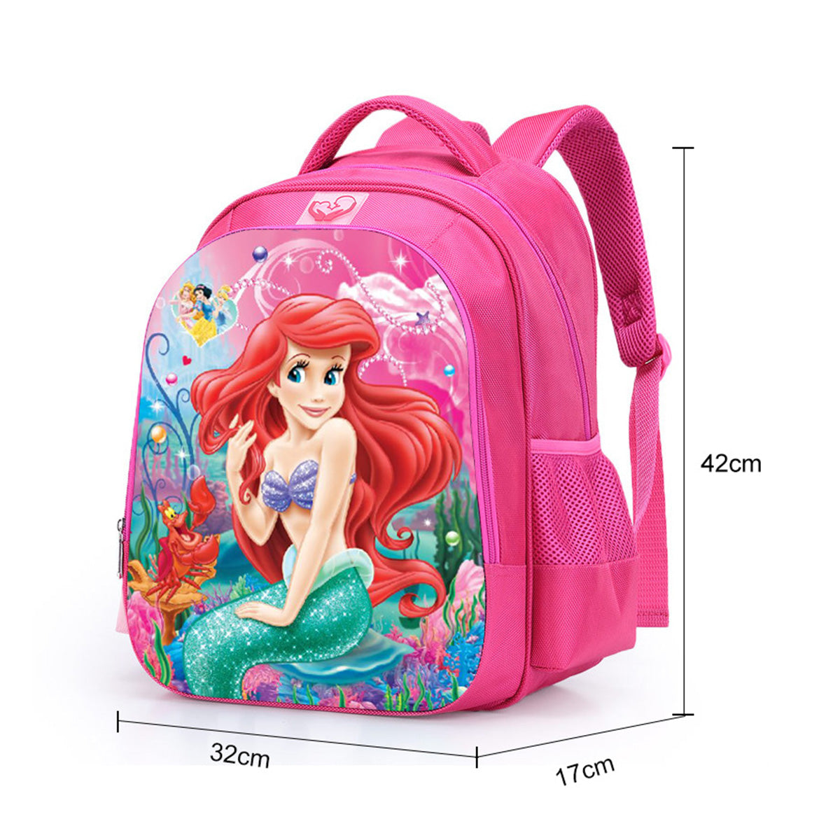 Primary School Girl Schoolbag Princess Barbie Cartoon Backpack