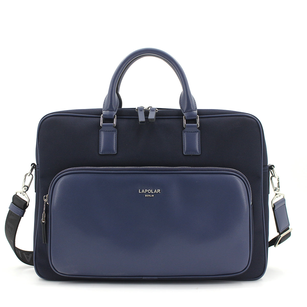 LAPOLAR Bsci Manufacturer High Quality Leather Laptop Bag for Men