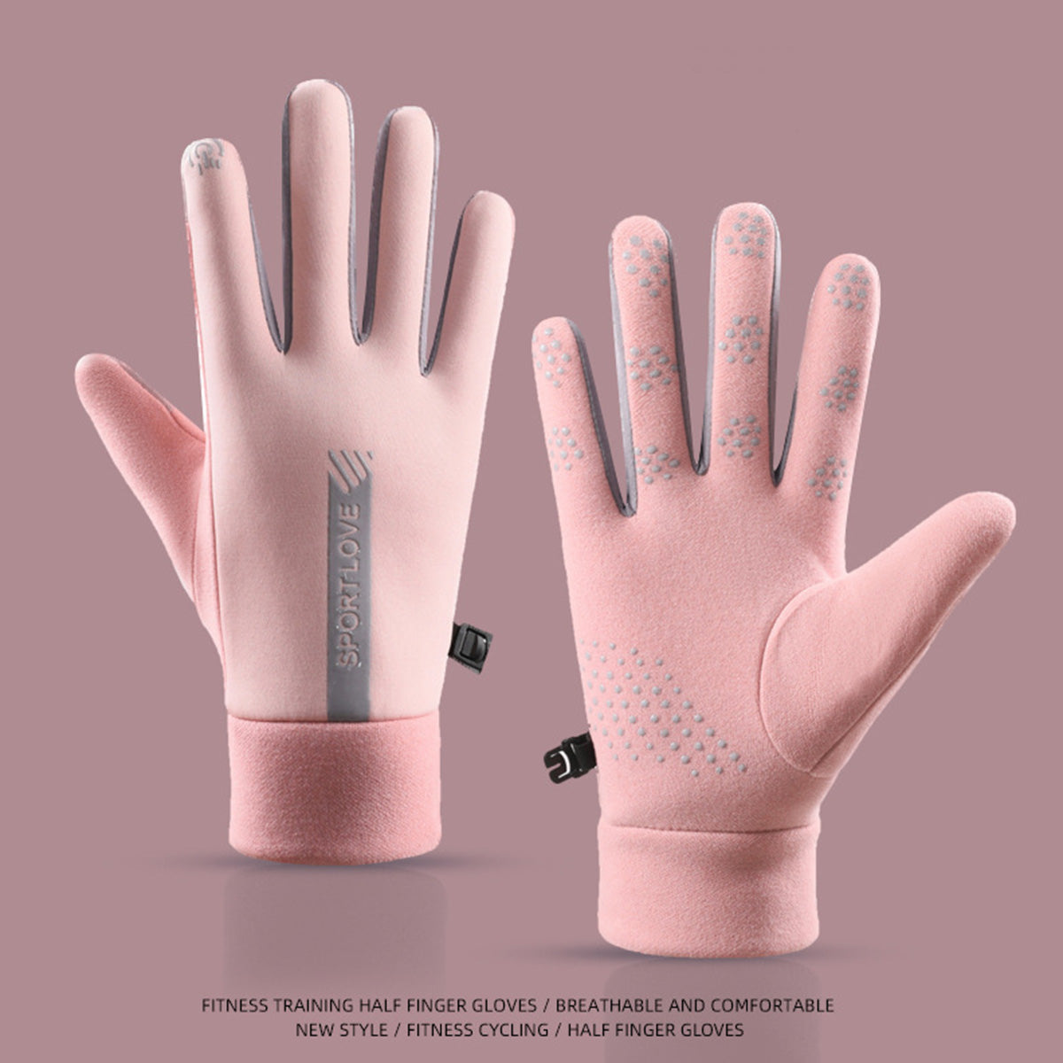 Men's Women's Warm Cycling Touch Screen Gloves