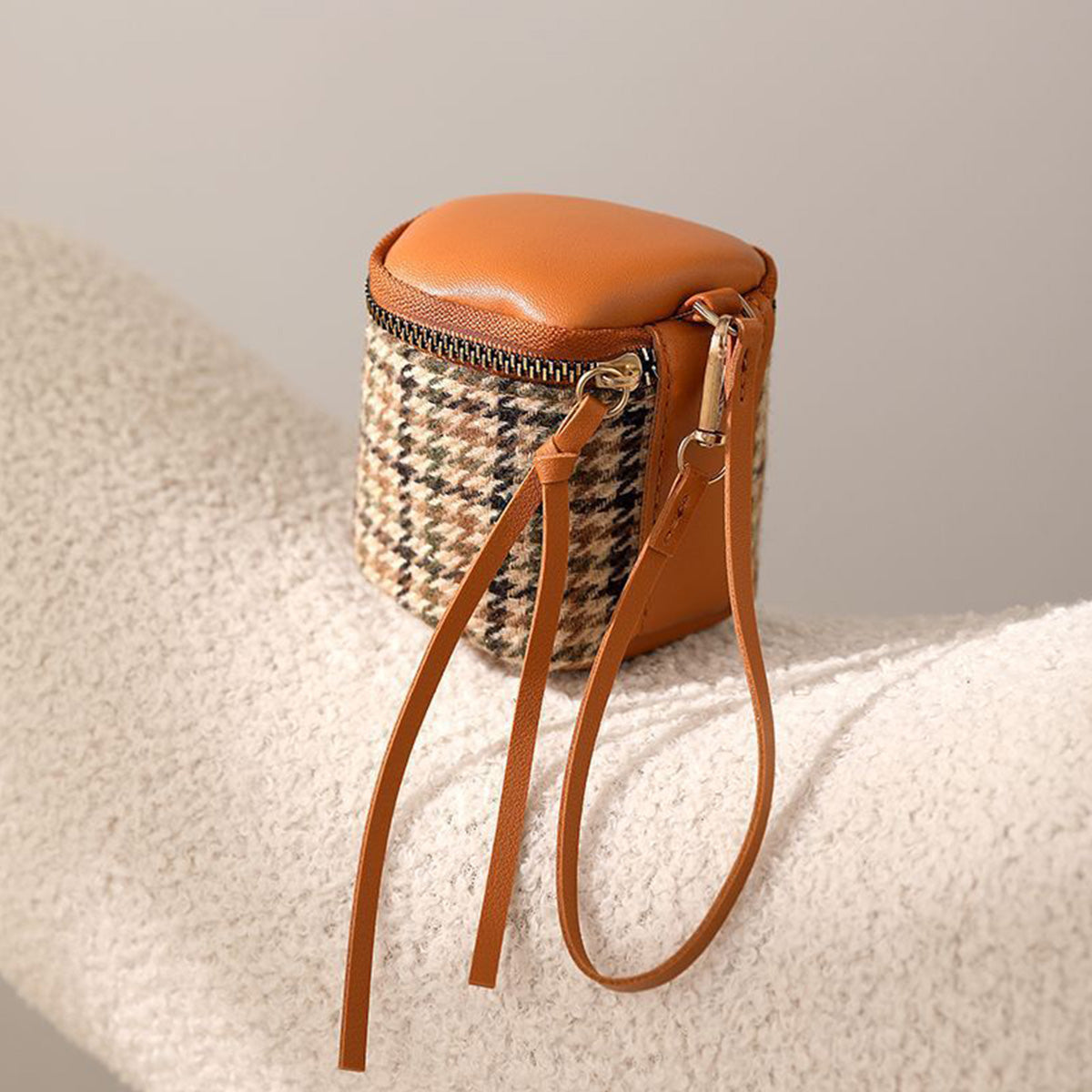 Retro Coin Coin Large-Capacity Zipper Card bag for Women