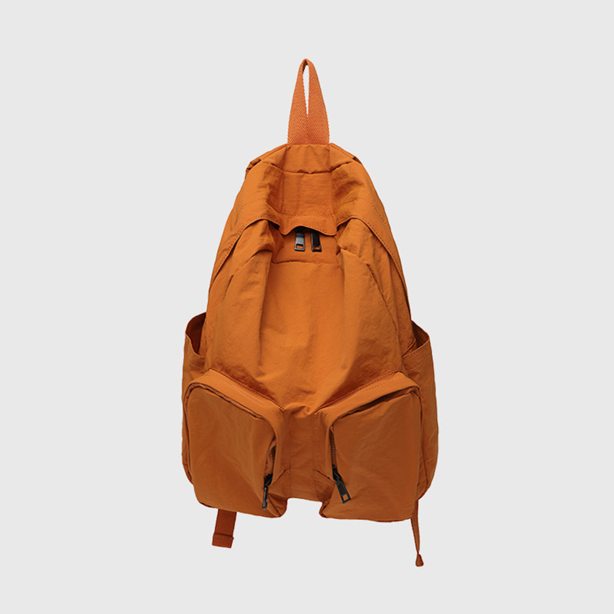 Women's Light Backpack Solid Color Large Capacity School Bag