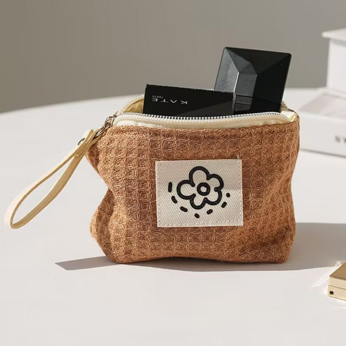 Cute Simple Fresh Flower Coin Purse