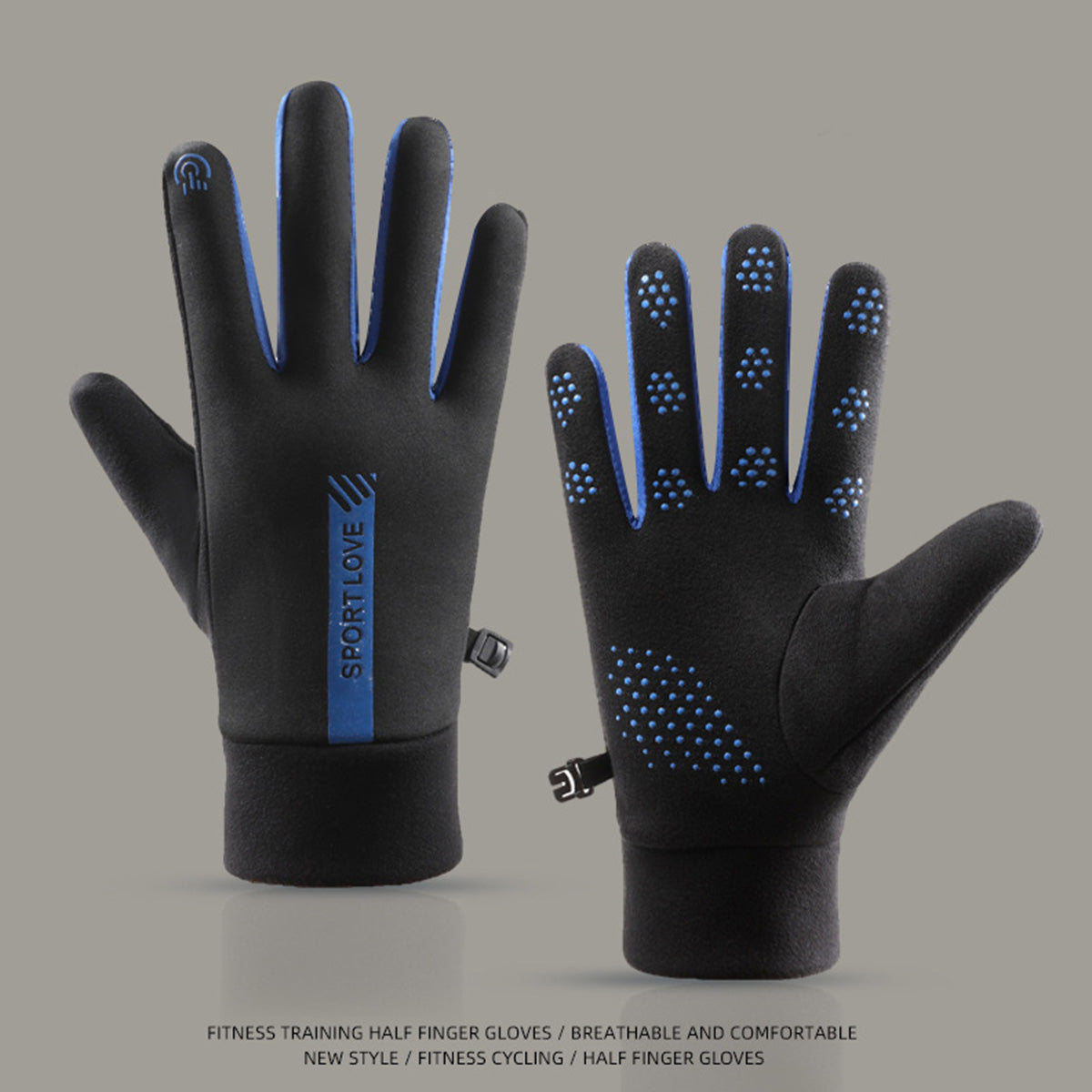 Men's Women's Warm Cycling Touch Screen Gloves