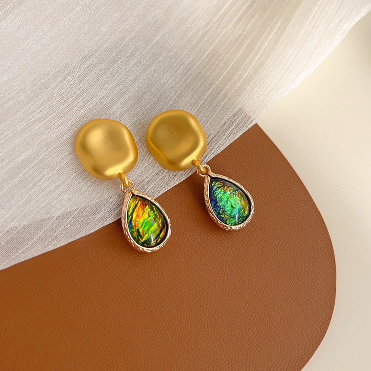 Natural Shell Tassel Earrings