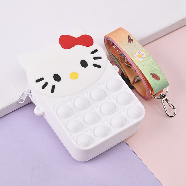 Cute Cartoon Silicone Coin Pocket Coin Purse