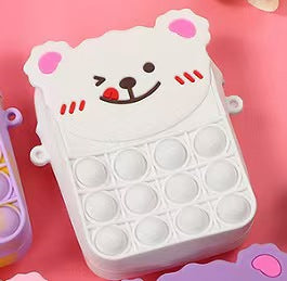 Cute Cartoon Silicone Coin Pocket Coin Purse