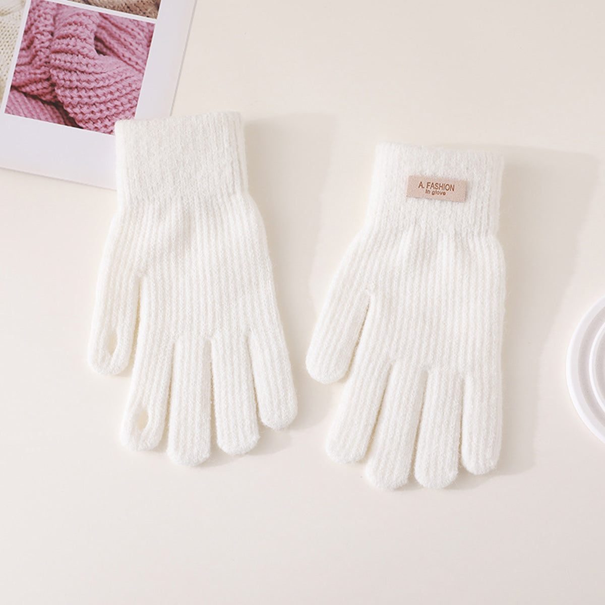 Winter Cycling Warm Plush Touch Screen Gloves