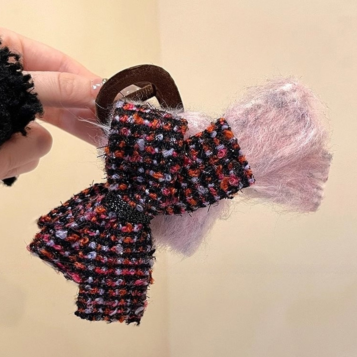 Double Bow Large Hair Clip Hair Accessory