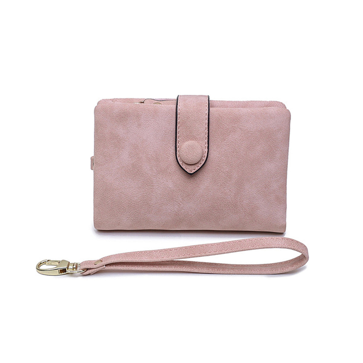 Women's Frosted Large Capacity Short Wallet