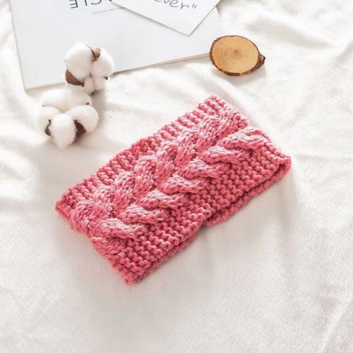 Twisted Knitted Headband Earmuffs Headband