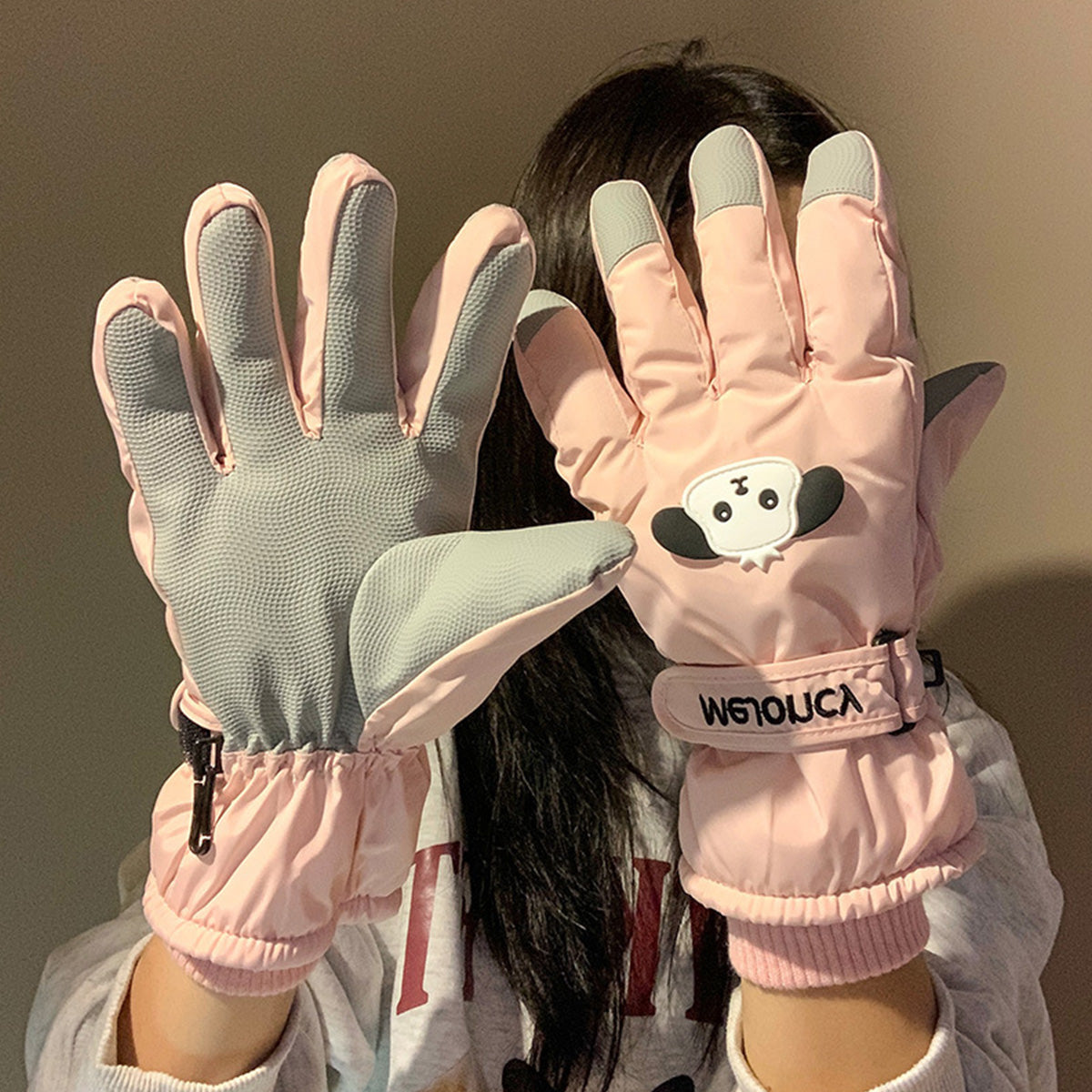 New Style Ski Gloves Windproof Warm Touch Screen Gloves
