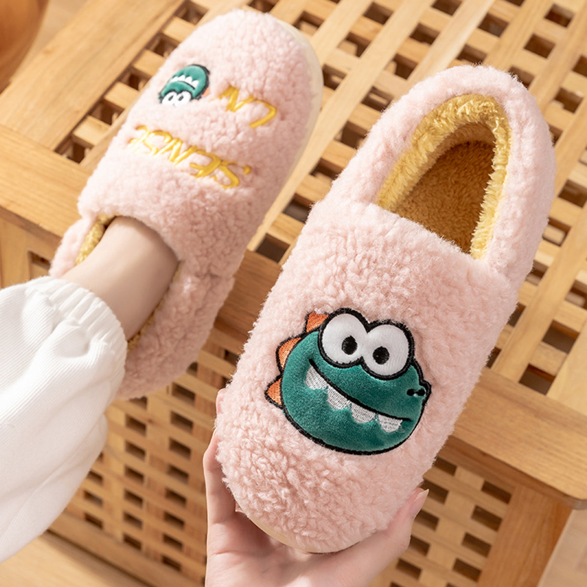 Cotton Slippers Winter Indoor Warm Slippers